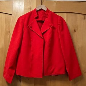 Vintage Women's Red Jacket
